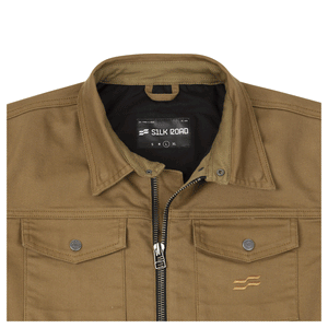 Silk Road Utility Men's Textile Jacket - Desert Brown - Salt Flats Clothing