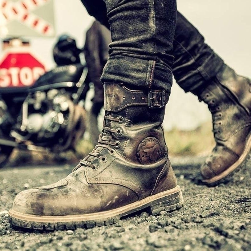 Stylmartin - Stylmartin Rocket WP Urban in Brown - Boots - Salt Flats Clothing