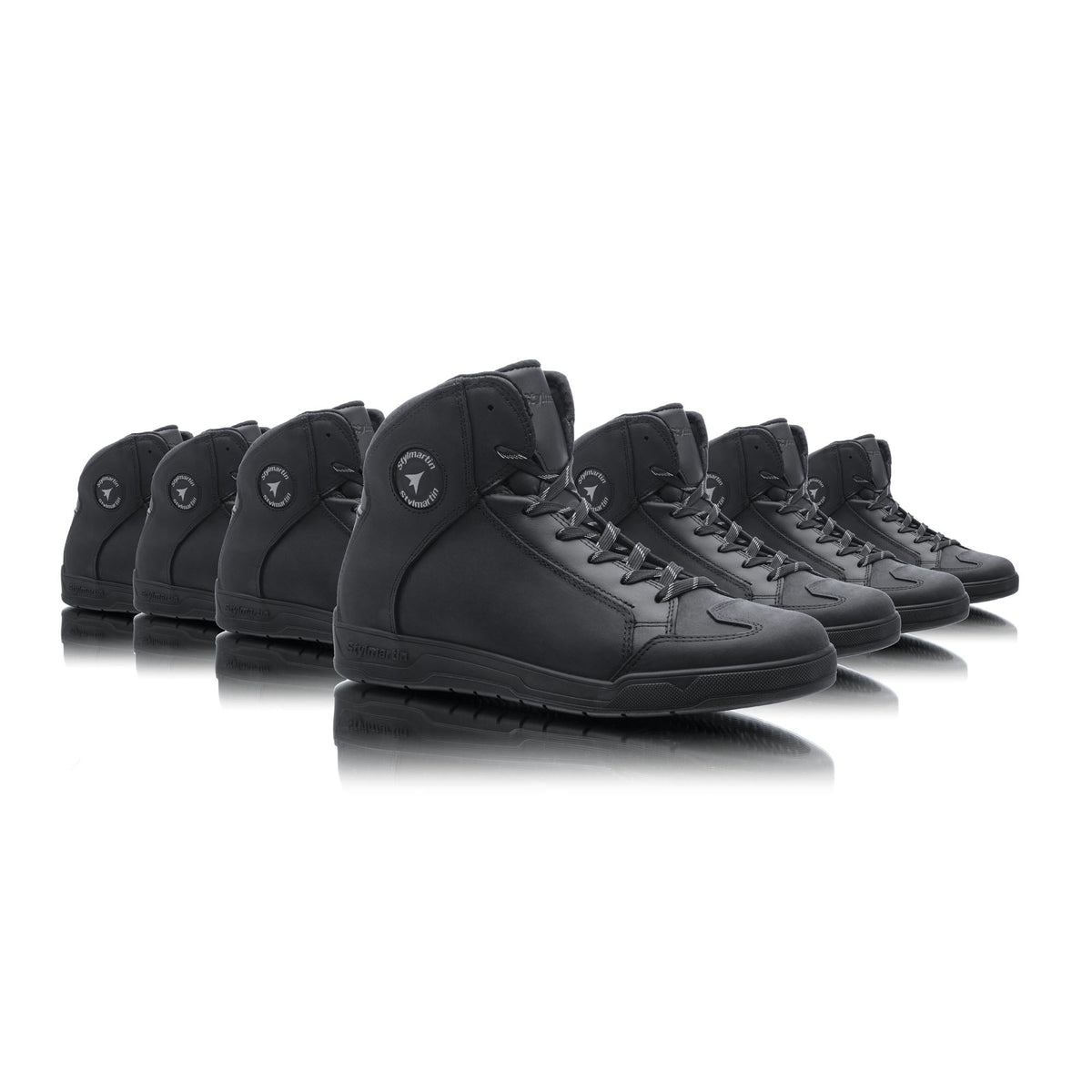 Stylmartin Matt WP Sneaker Boots - Black - Salt Flats Clothing