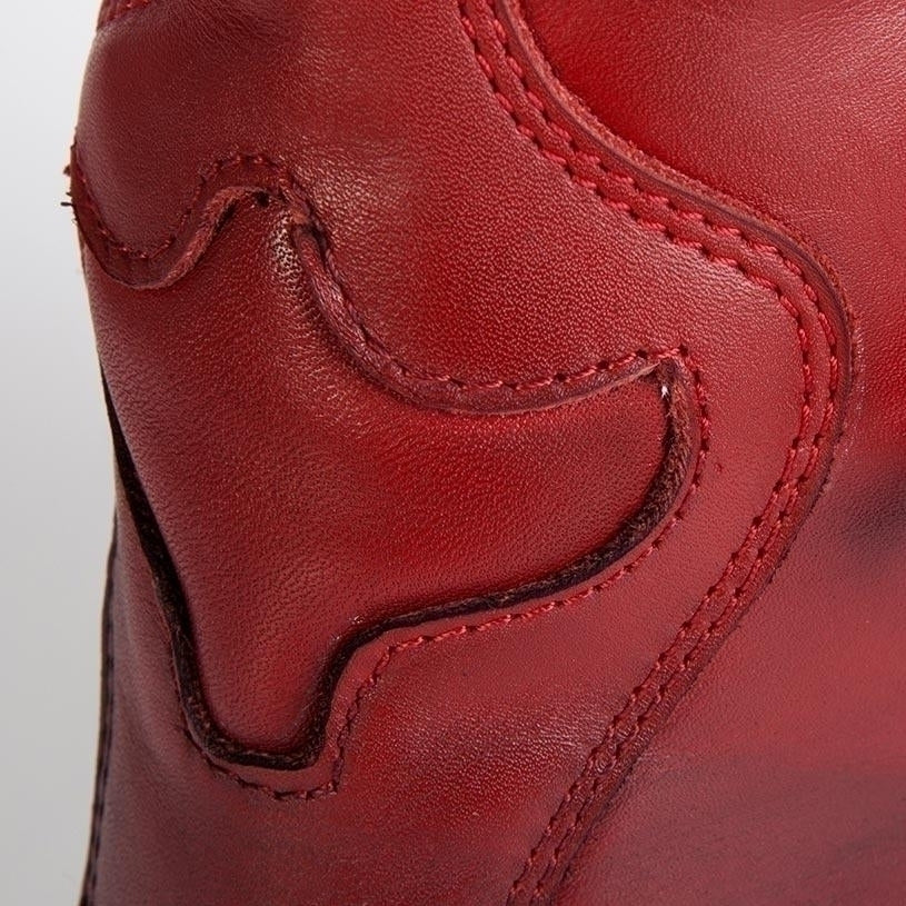 Stylmartin Continental Touring Boots - Red - Salt Flats Clothing