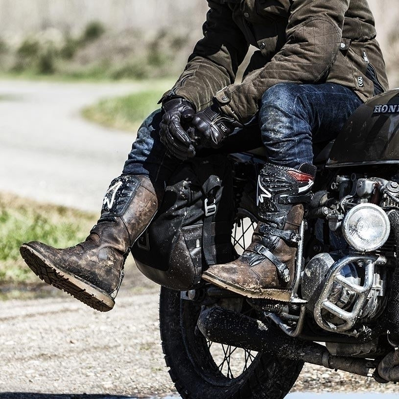 Stylmartin Impact RS WP Off Road Boots - Brown - Salt Flats Clothing