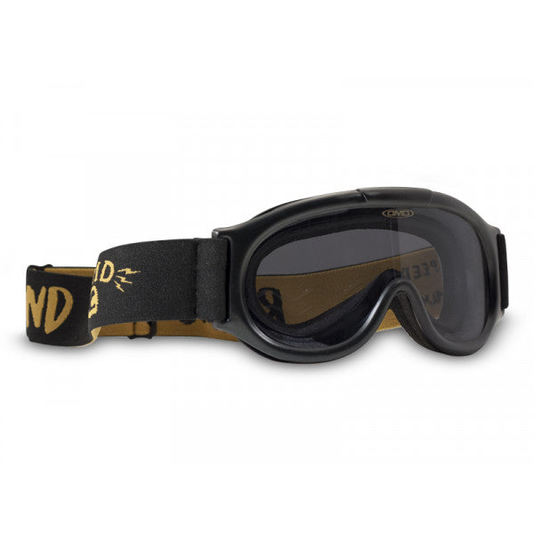 DMD Ghost Goggle Black Frame - Smoke Lens