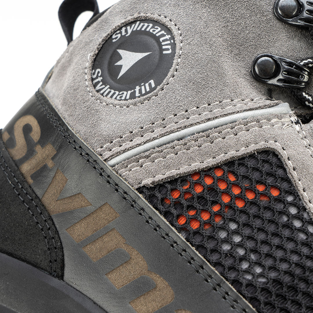 Stylmartin Vertigo Air Boots - Grey - Salt Flats Clothing