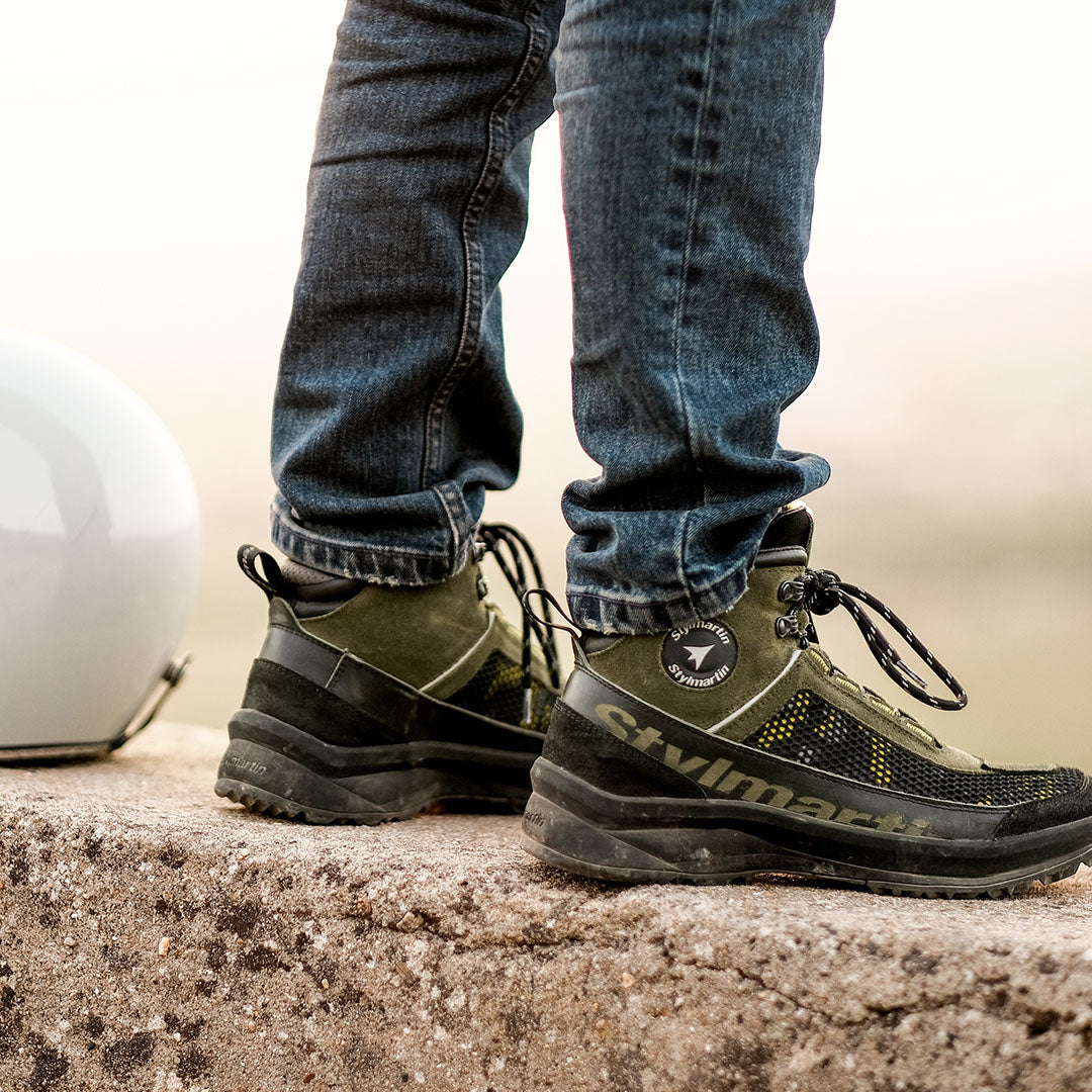 Stylmartin Vertigo Air Boots - Mud - Salt Flats Clothing