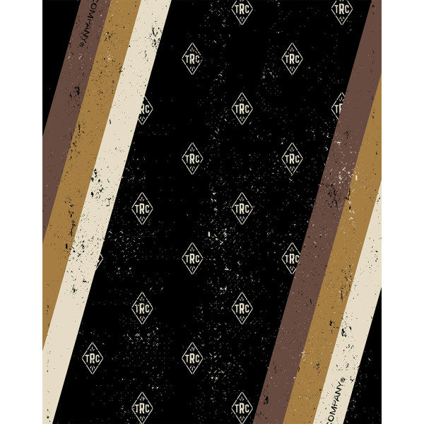 Rokker Neckwarmer TRC Stripes - Black - Salt Flats Clothing