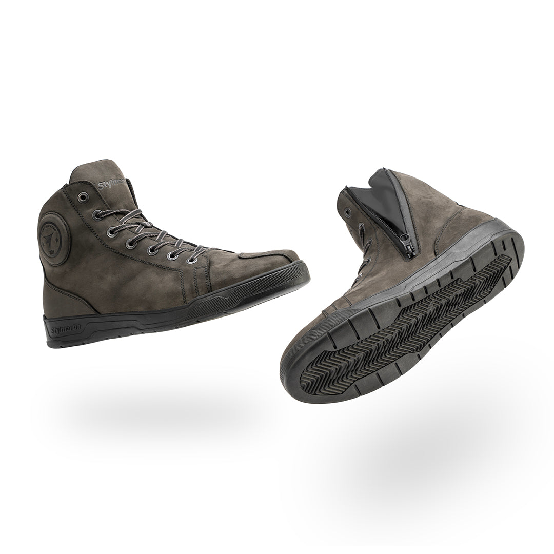 Stylmartin Tank WP Sneaker Boots - Ash - Salt Flats Clothing