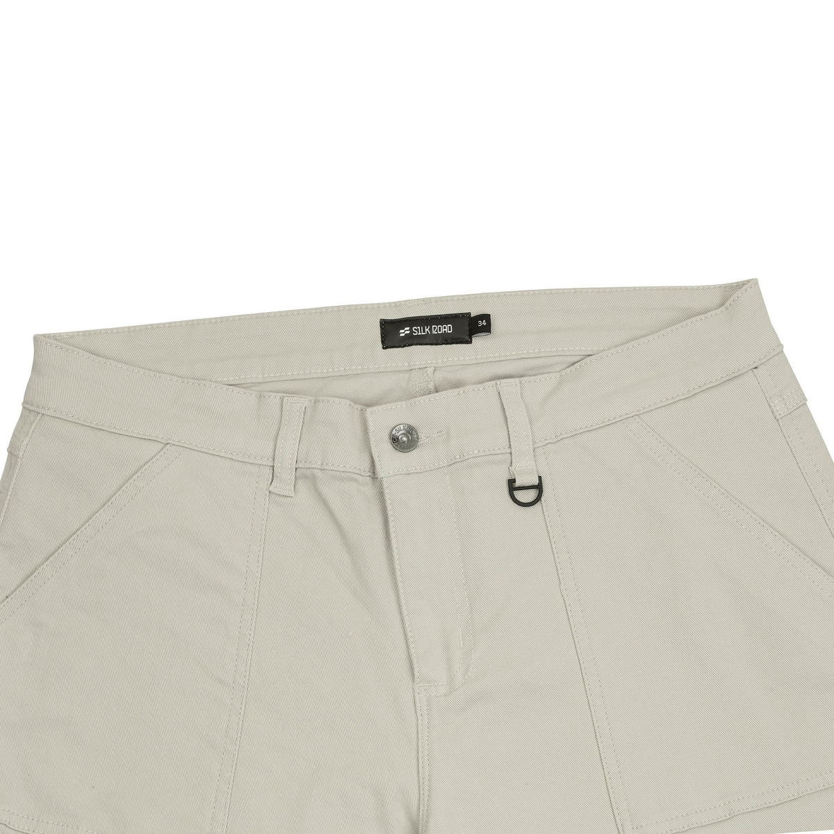 Silk Road Dispatch Men's Trousers - Off-White - Salt Flats Clothing