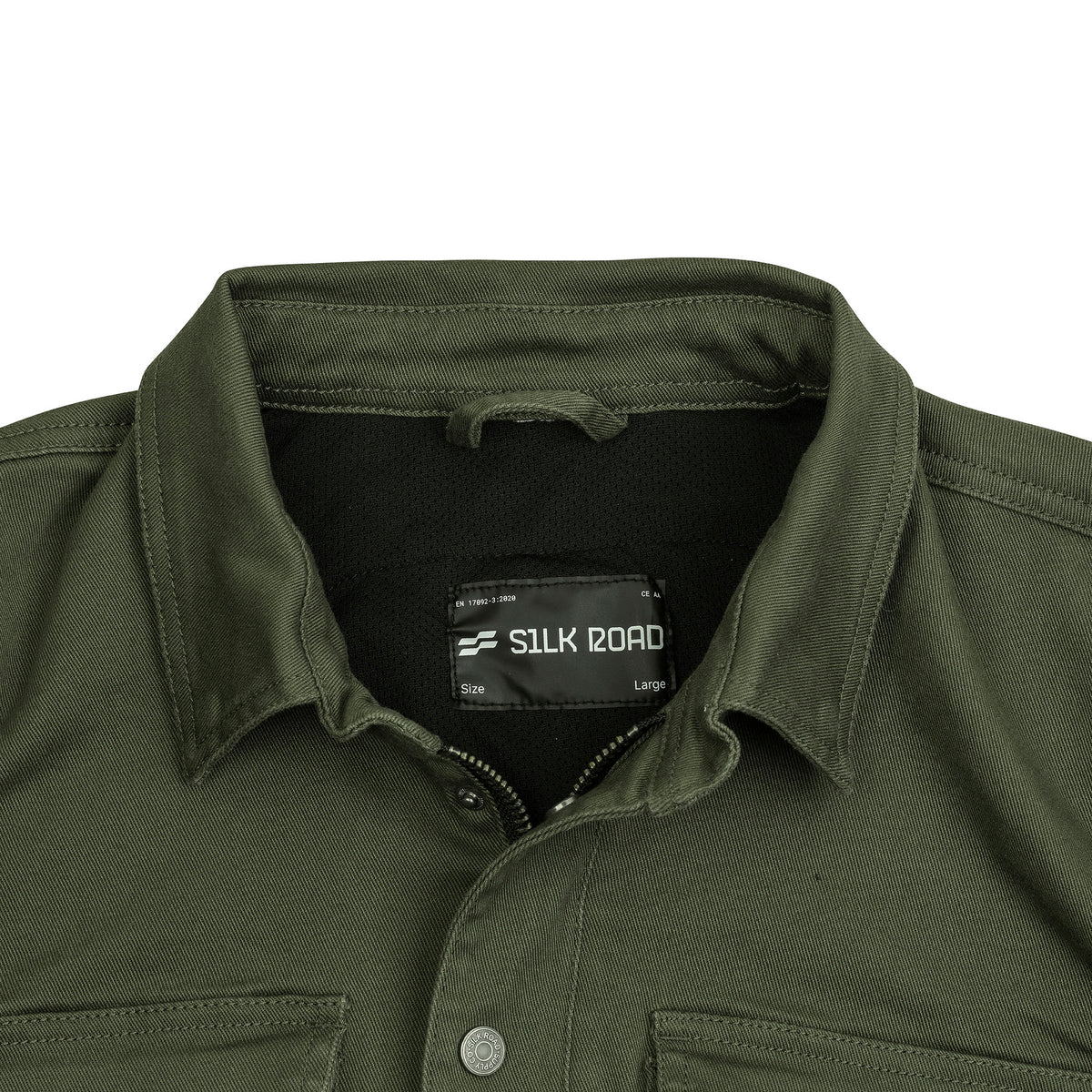 Silk Road Overland Men's Riding Shirt - Green - Salt Flats Clothing