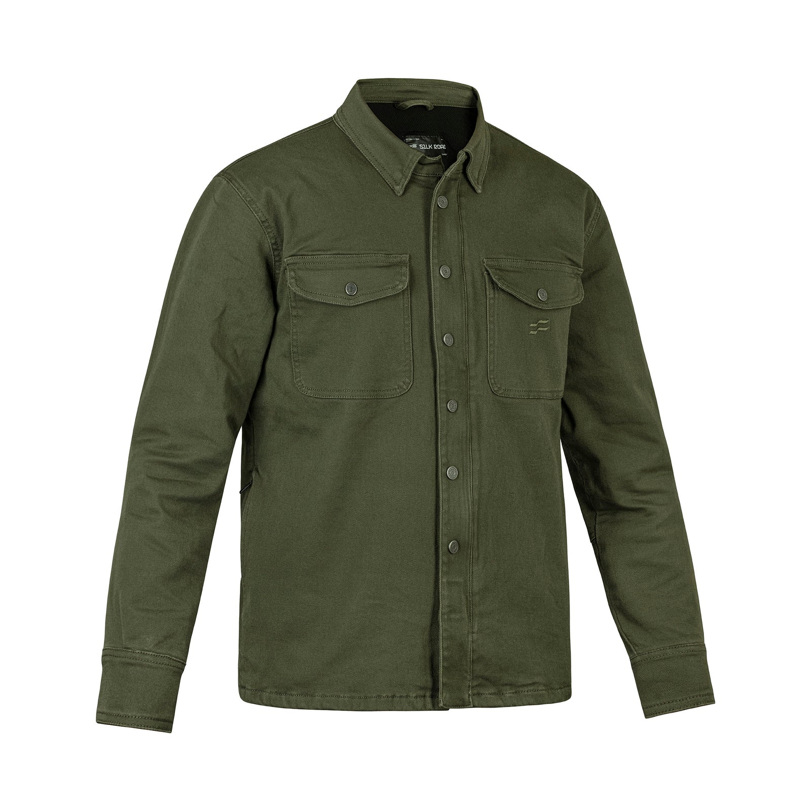 Silk Road Overland Men's Riding Shirt - Green - Salt Flats Clothing