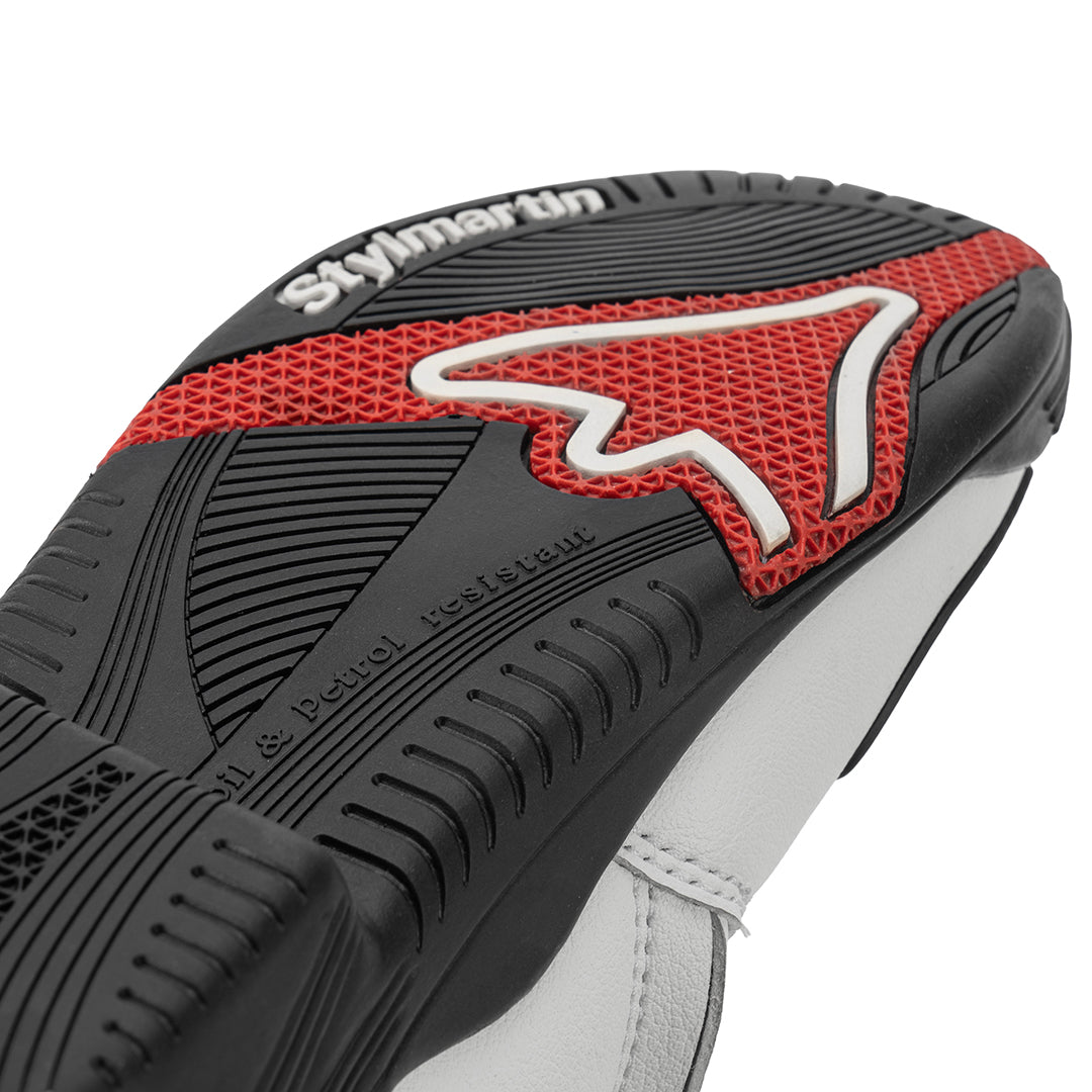Stylmartin Dream RS Evo Kids Racing Boots - White - Salt Flats Clothing