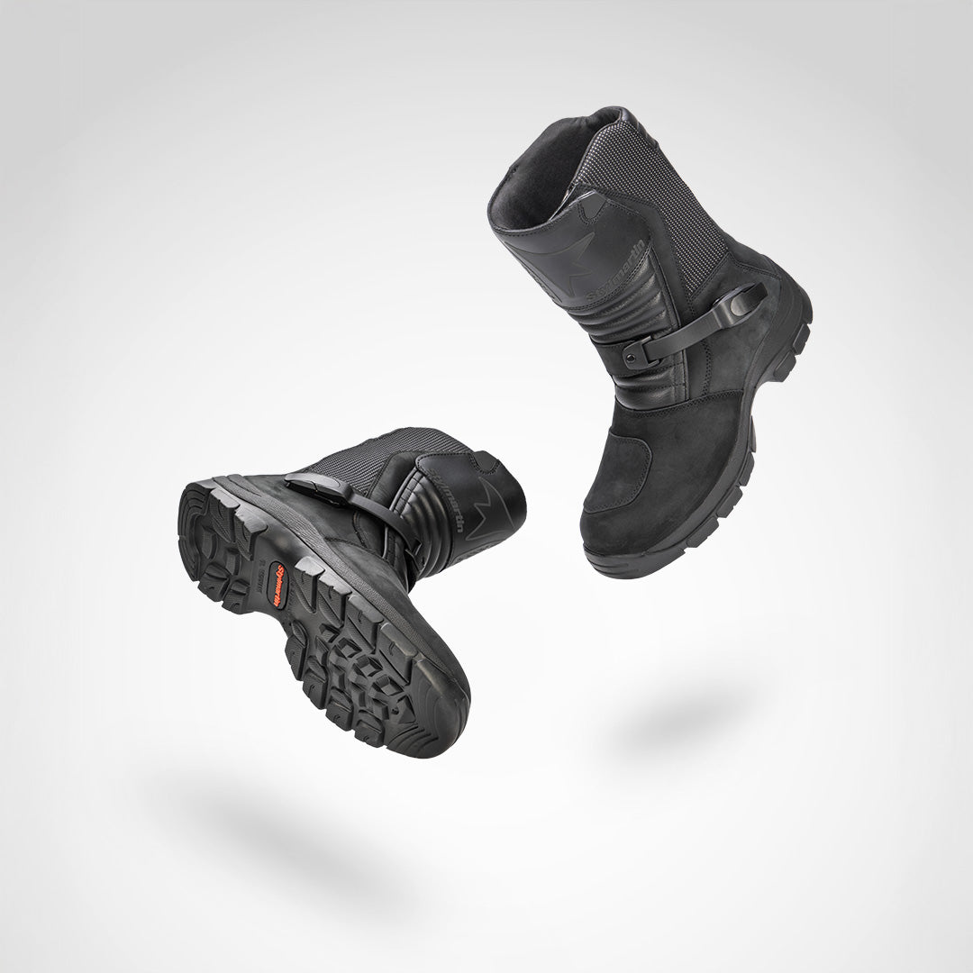 Stylmartin Land WP Touring Boots - Black - Salt Flats Clothing