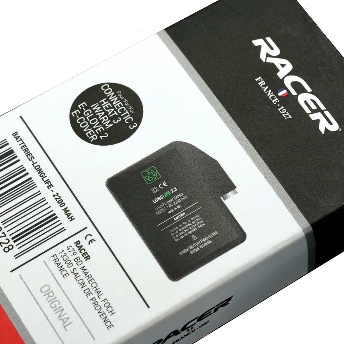 Racer Gloves Battery Glove 2200MAH - Salt Flats Clothing
