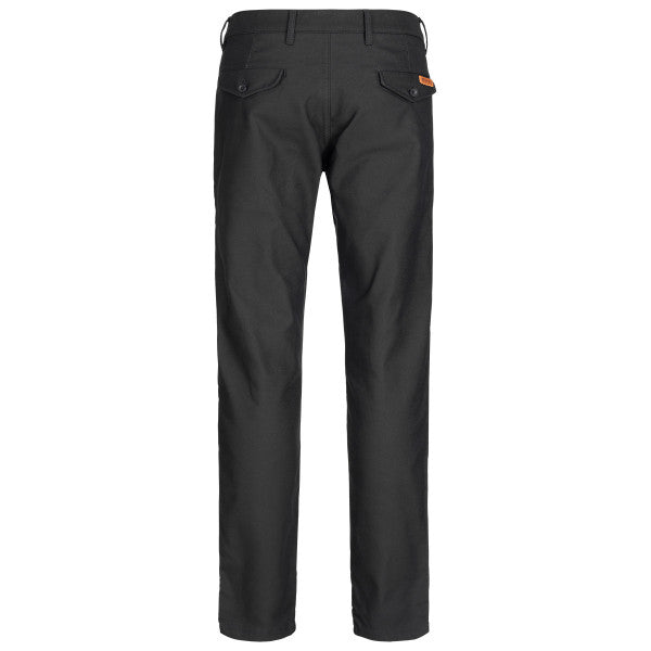 Rokker Chino Men's Motorcycle Trousers - Black - Salt Flats Clothing