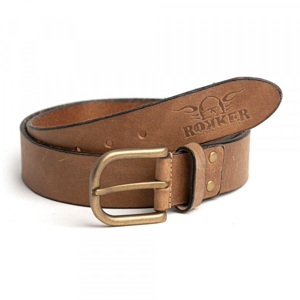 Rokker Oakland Belt - Light Brown - Salt Flats Clothing
