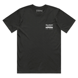 Silk Road Bar Core T-Shirt - Coal - Salt Flats Clothing