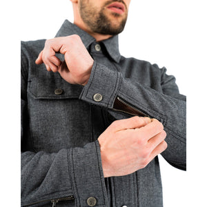 Rokker Boston Rider Shirt - Grey - Salt Flats Clothing