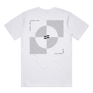 Silk Road Box Core T-Shirt - White - Salt Flats Clothing