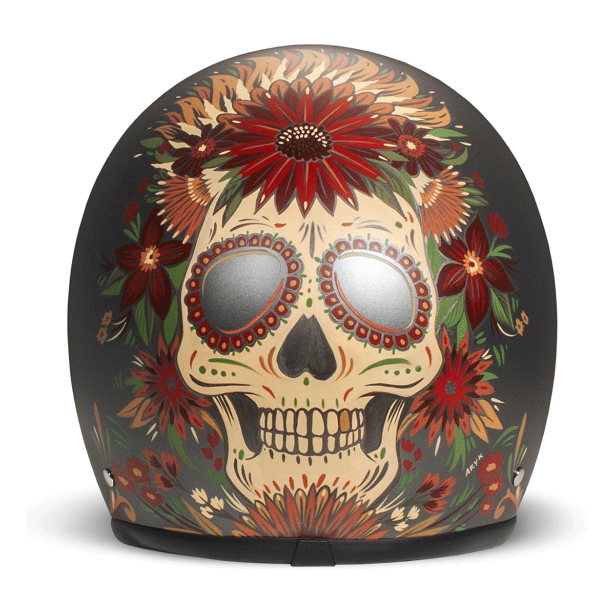 DMD Jet Retro Helmet R22-06 - Skull - Salt Flats Clothing