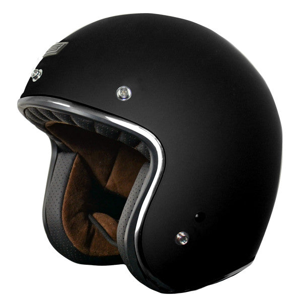 Origine Primo 22.06 Open Face Helmet - Matt Black - Salt Flats Clothing
