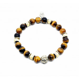 Black Pearl Creations Tiki Tiger Eye Bracelet