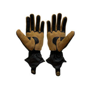 Wildust Sisters Arizona Black Gloves with Knuckle Armour - Salt Flats Clothing