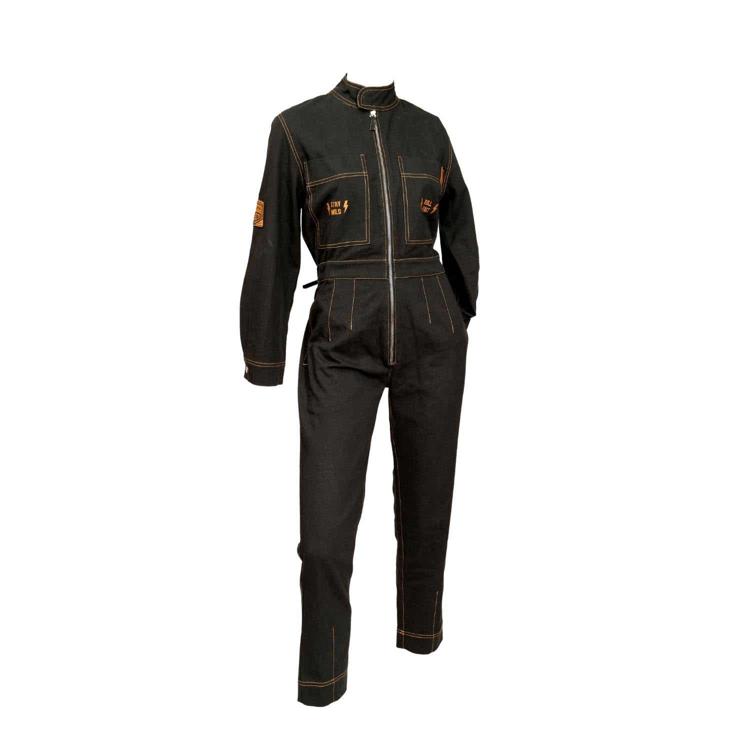 Wildust Sisters Asphalt Ladies Jump Suit Overalls - Salt Flats Clothing