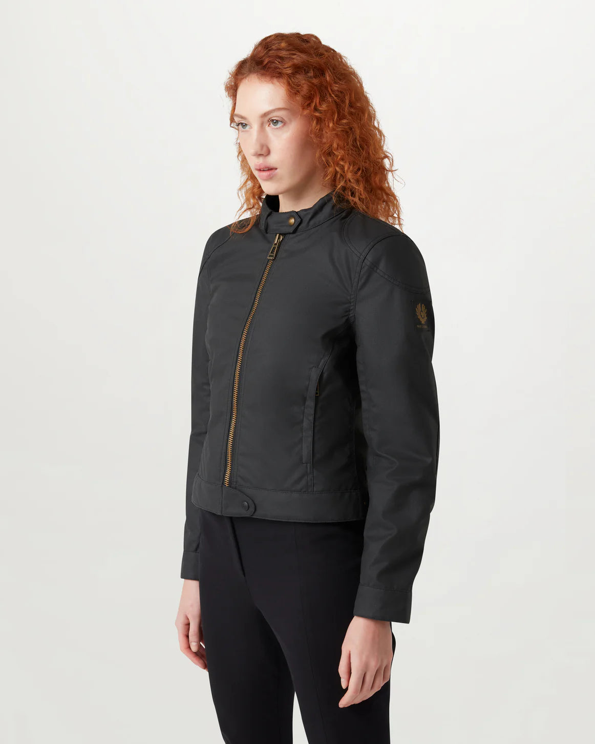 Belstaff Bamburgh Ladies Waxed Cotton Jacket - Black - Salt Flats Clothing