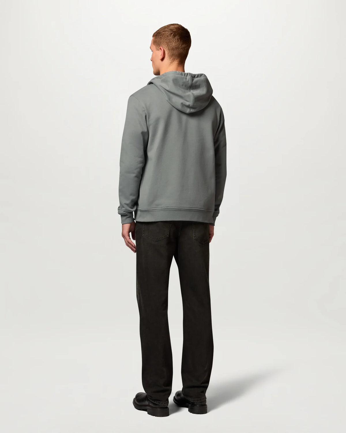 Belstaff Full Zip Men's Hoodie - Atlantic Grey - Salt Flats Clothing