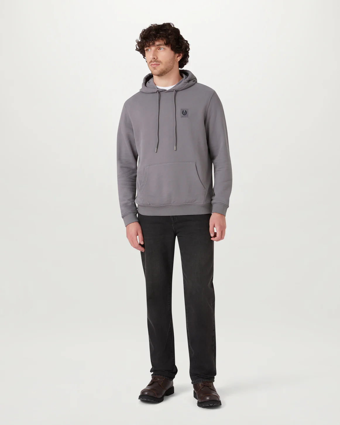 Belstaff Hoodie - Tornado Grey - Salt Flats Clothing