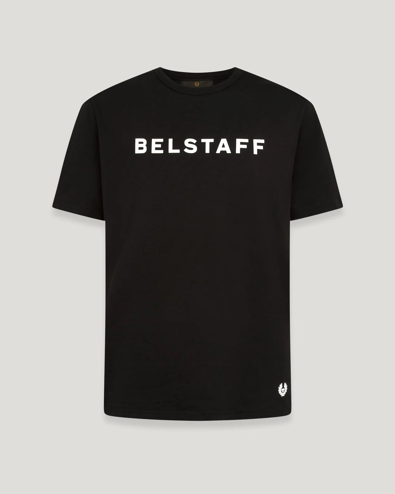Belstaff Logo Men's T'Shirt - Black - Salt Flats Clothing