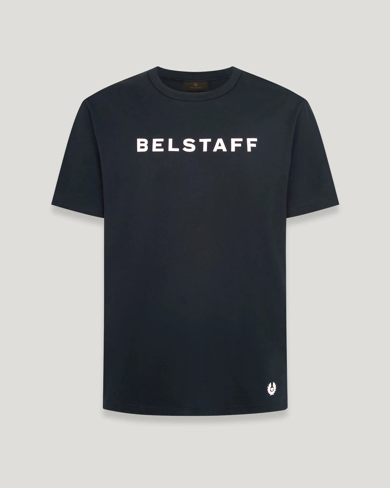 Belstaff Logo Men's T'Shirt - Dark Ink - Salt Flats Clothing