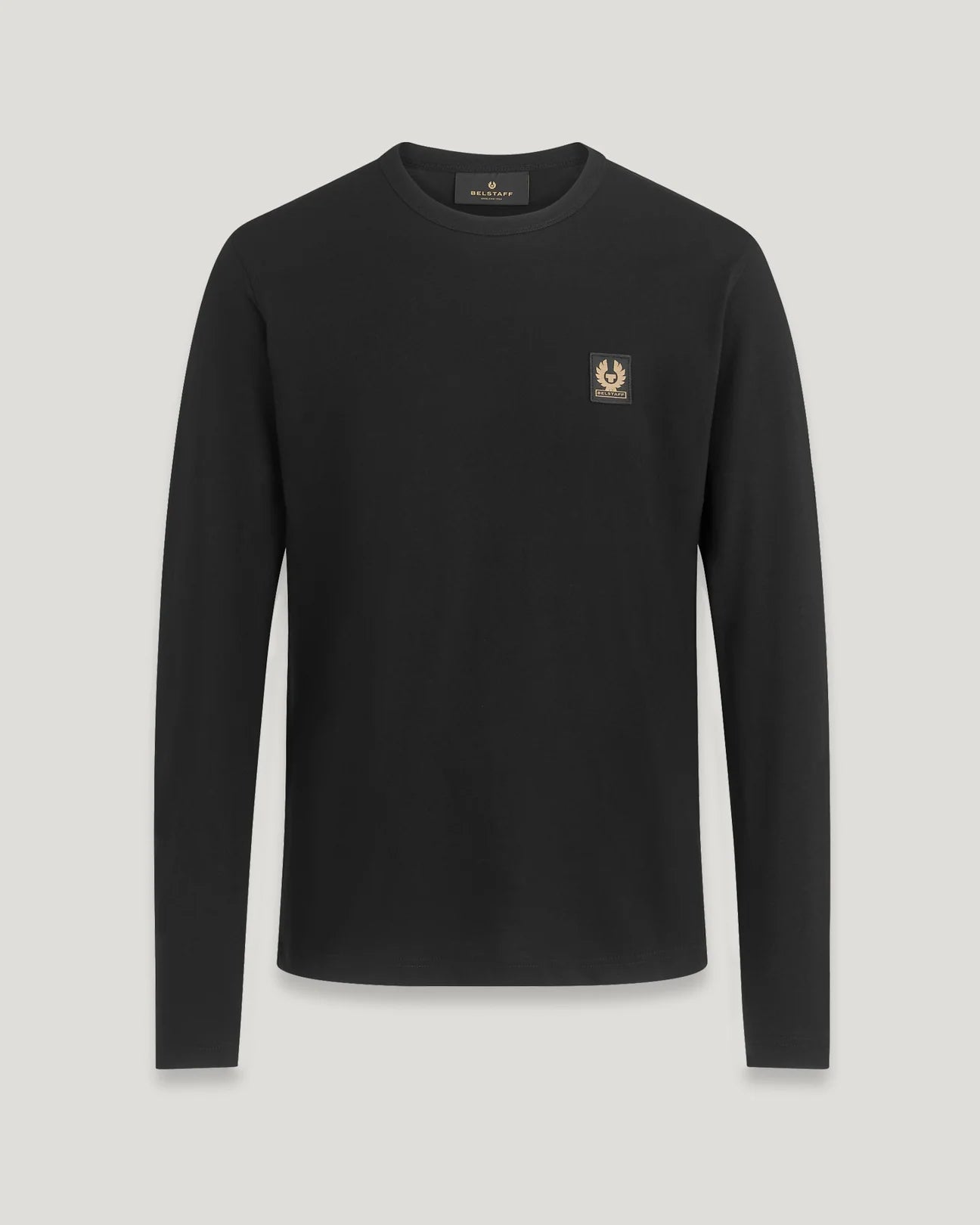 Belstaff Long Sleeved Men's  T'Shirt - Black - Salt Flats Clothing
