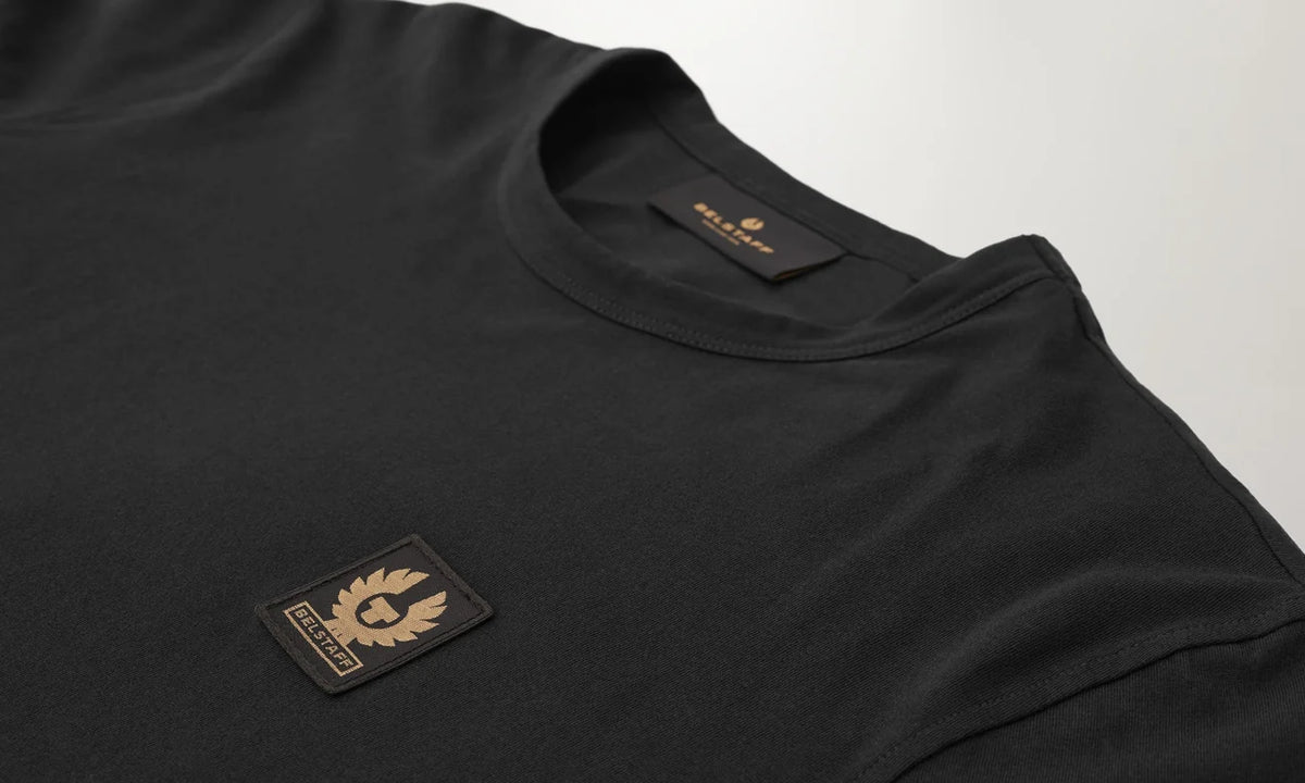 Belstaff Long Sleeved Men's  T'Shirt - Black - Salt Flats Clothing
