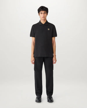 Belstaff Polo T-Shirt - Black - Salt Flats Clothing