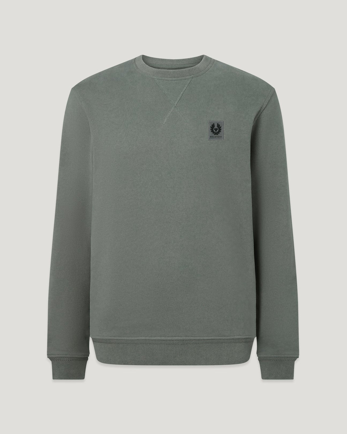 Belstaff Men's Sweatshirt - Atlantic Grey - Salt Flats Clothing