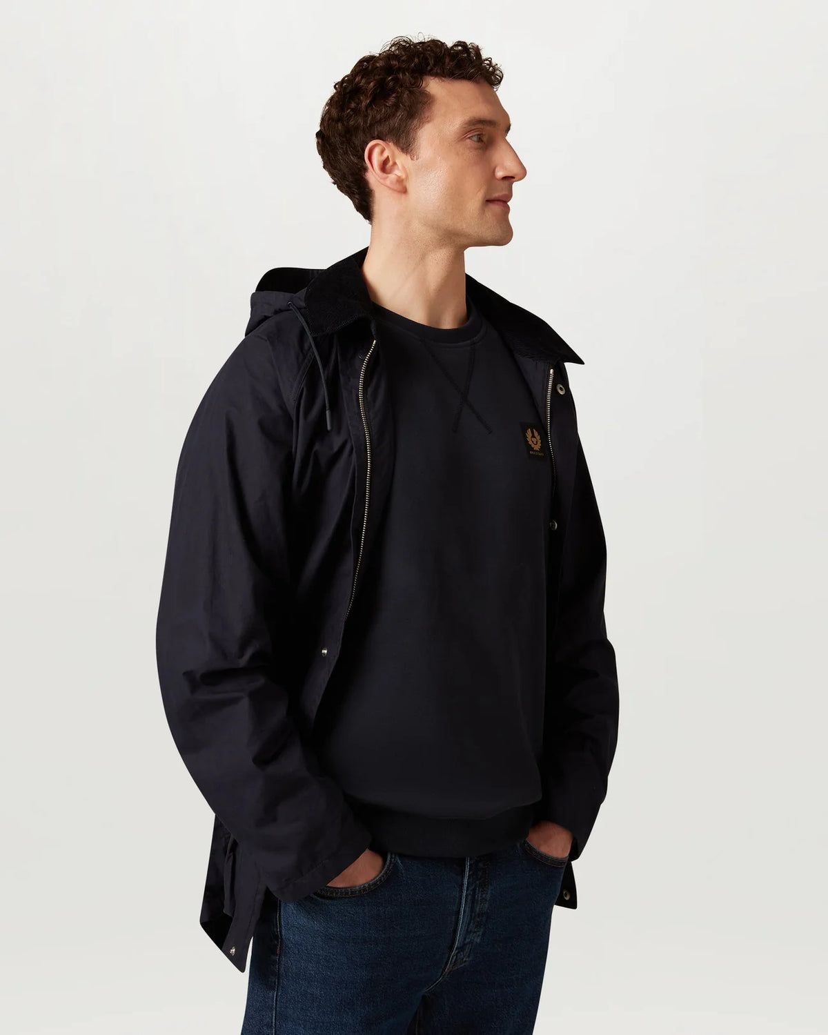 Belstaff Men's Sweatshirt - Dark Ink - Salt Flats Clothing