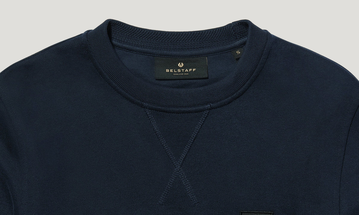 Belstaff Sweatshirt - Dark Ink - Salt Flats Clothing