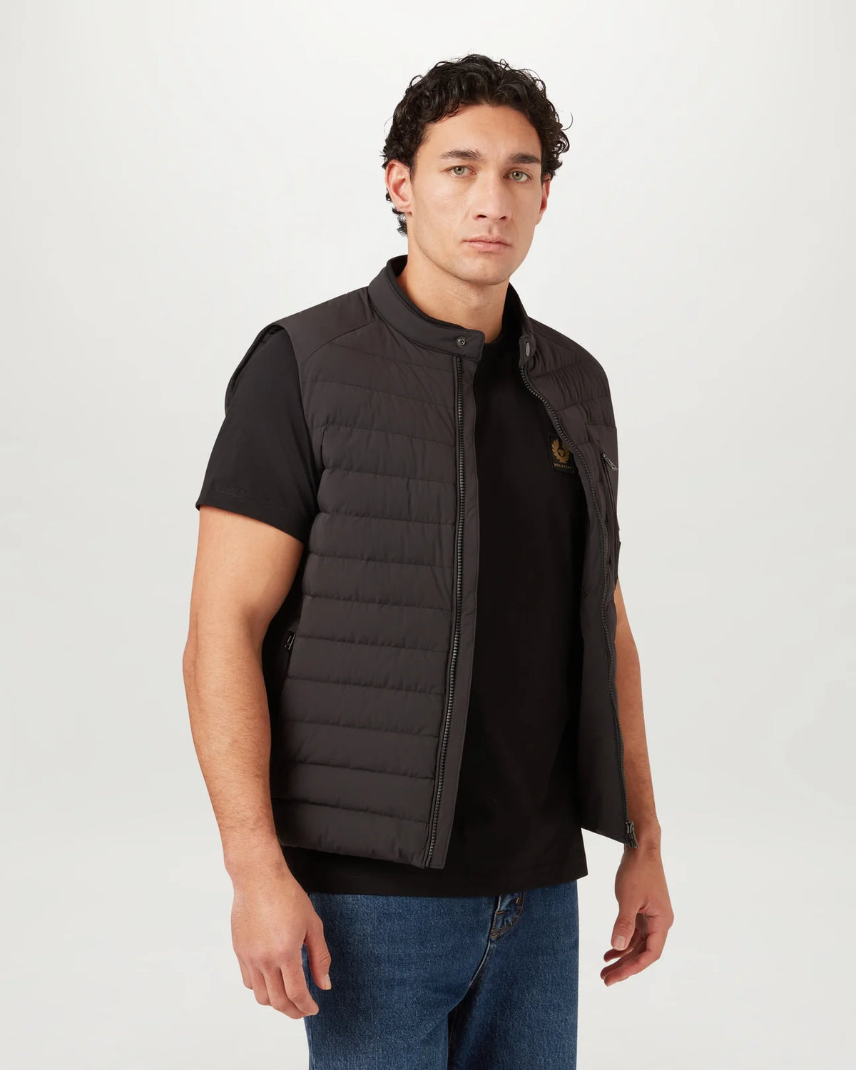 Belstaff Men's T'Shirt - Black - Salt Flats Clothing