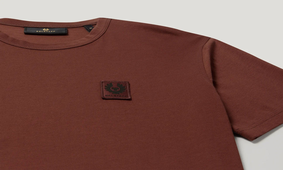 Belstaff Men's T'Shirt - Oxblood - Salt Flats Clothing