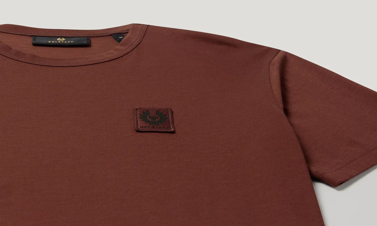 Belstaff Men's T'Shirt - Oxblood - Salt Flats Clothing
