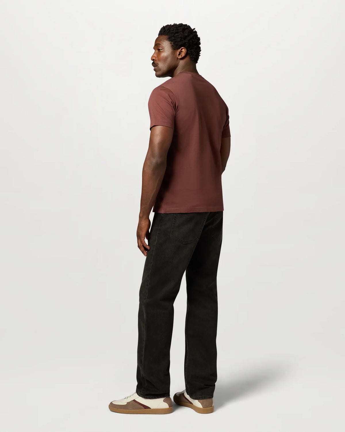 Belstaff Men's T'Shirt - Oxblood - Salt Flats Clothing