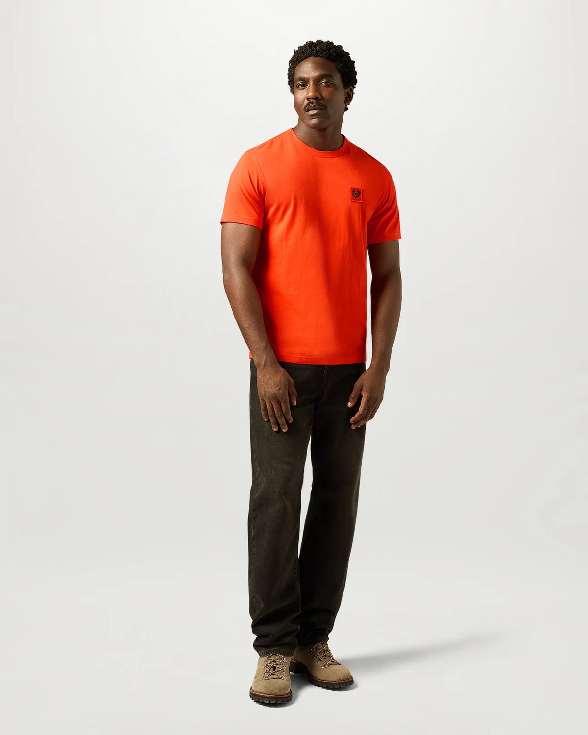 Belstaff Men's T'Shirt - Rescue Orange - Salt Flats Clothing