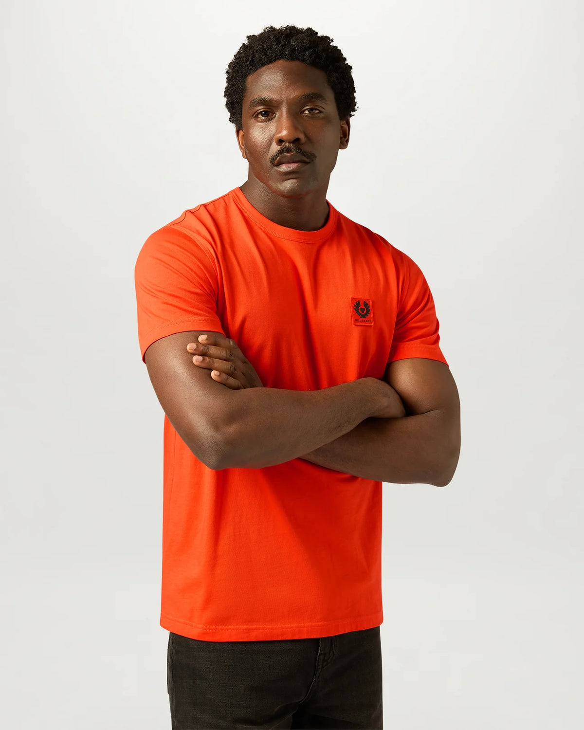 Belstaff Men's T'Shirt - Rescue Orange - Salt Flats Clothing