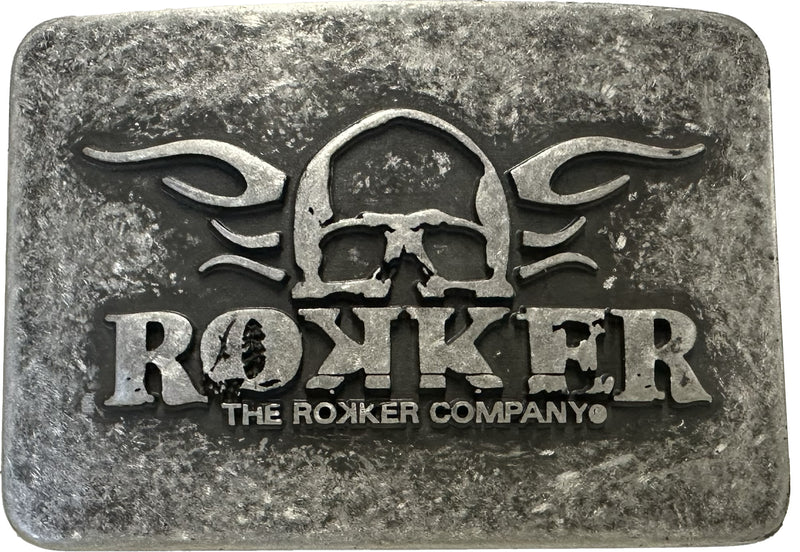 Rokker Belt Buckle Steel - Salt Flats Clothing