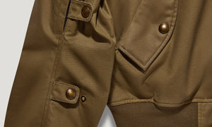Belstaff Brecon Bomber Men's Ultracore 8oz Jacket - Olive - Salt Flats Clothing
