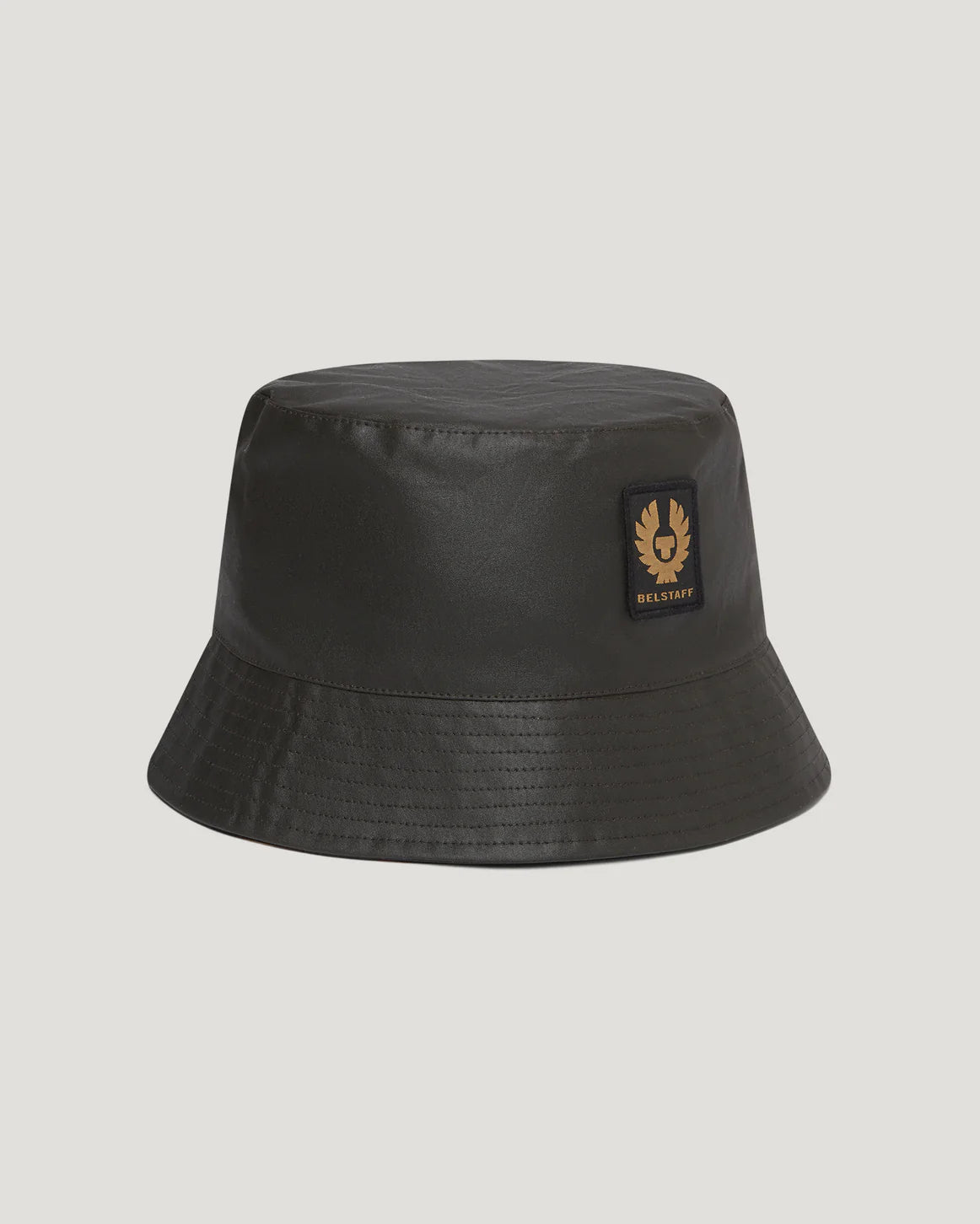 Belstaff Phoenix Wax Cotton Bucket Hat - Faded Olive - Salt Flats Clothing