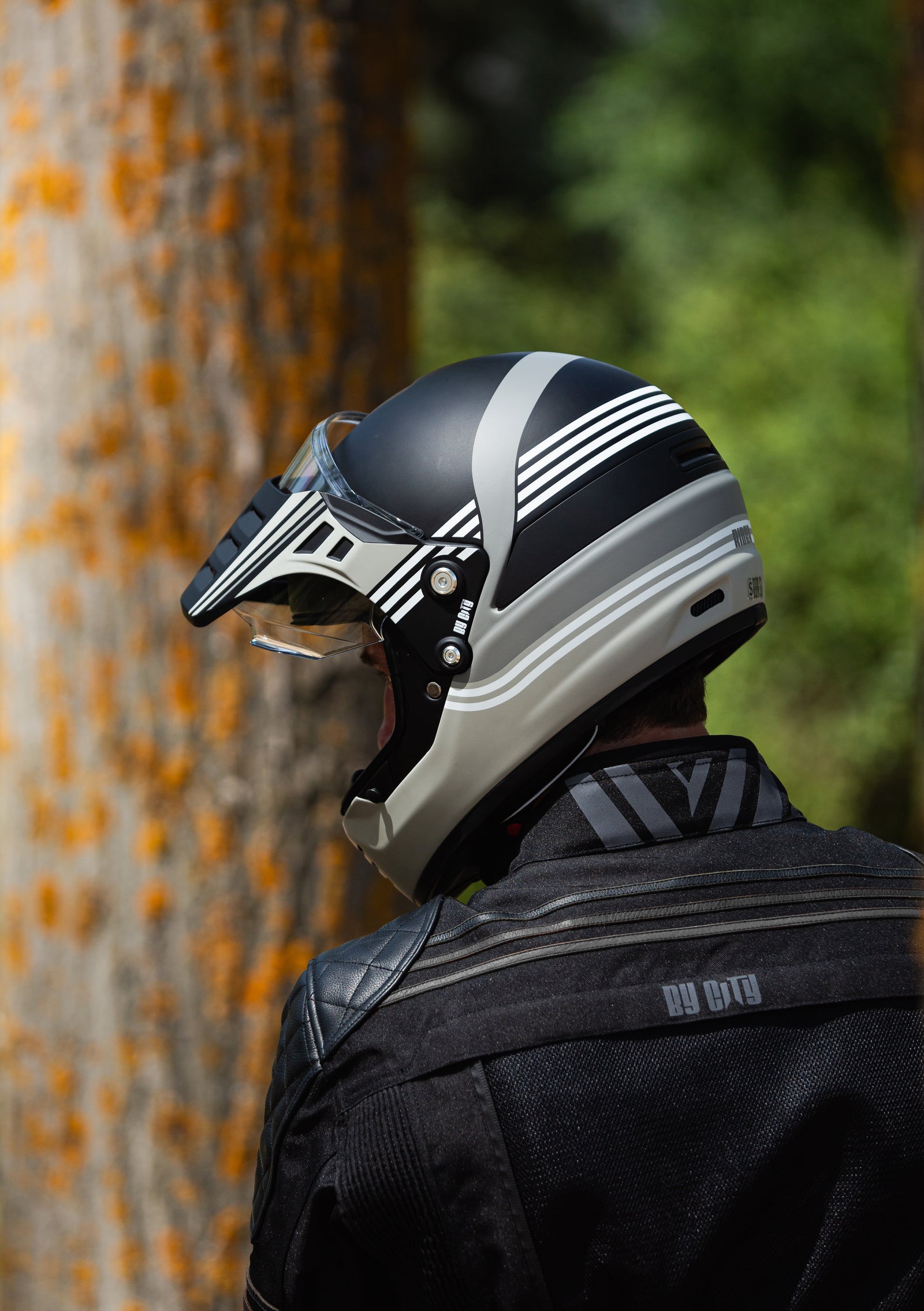 ByCity Rider Full Face Helmet - Line R22.06 - Salt Flats Clothing
