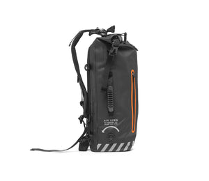 Fuel Motorcycles Expedition Backpack Black/Orange - Salt Flats Clothing