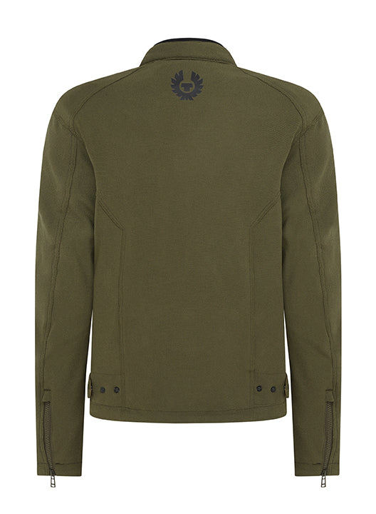 Belstaff Tamar Men's Textile Motorcycle Jacket - Olive - Salt Flats Clothing