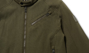 Belstaff Tamar Men's Textile Motorcycle Jacket - Olive - Salt Flats Clothing